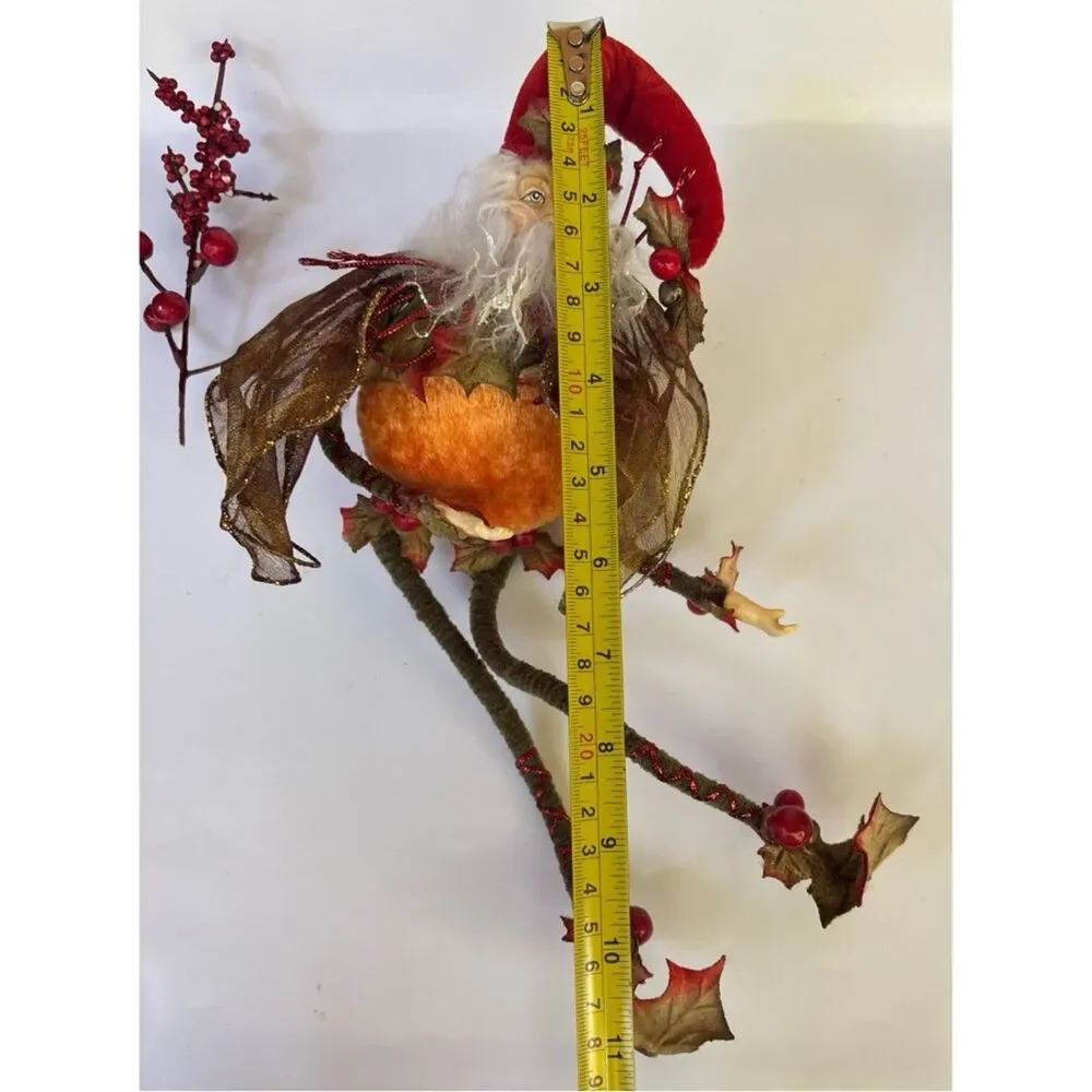 Vintage Mark Roberts Limited Edition Pumpkin Berry Fairy